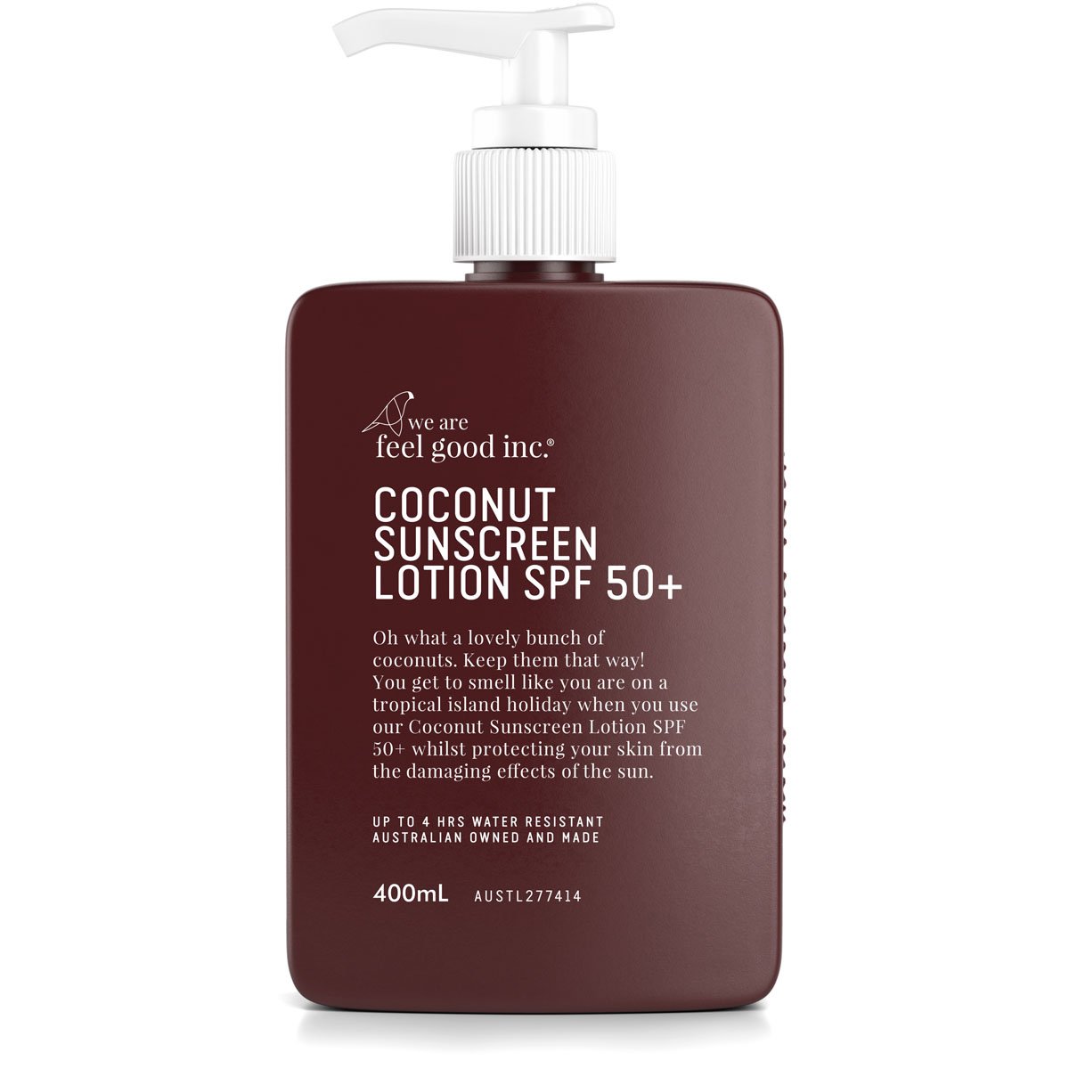 Coconut Sunscreen SPF 50+ (400ml)